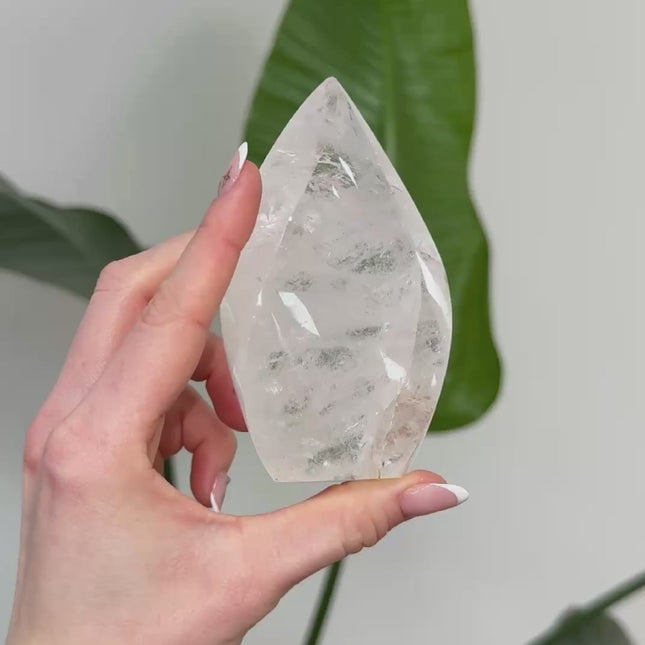 Bergkristall "Holy Flame"