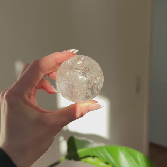 Bergkristall Kugel