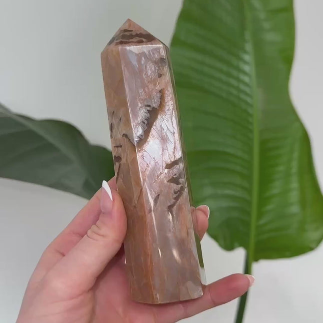 Mondstein Kristallspitze - AA+ Qualität