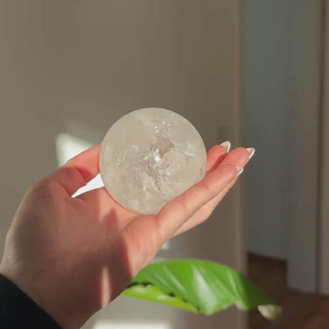Bergkristall Kugel