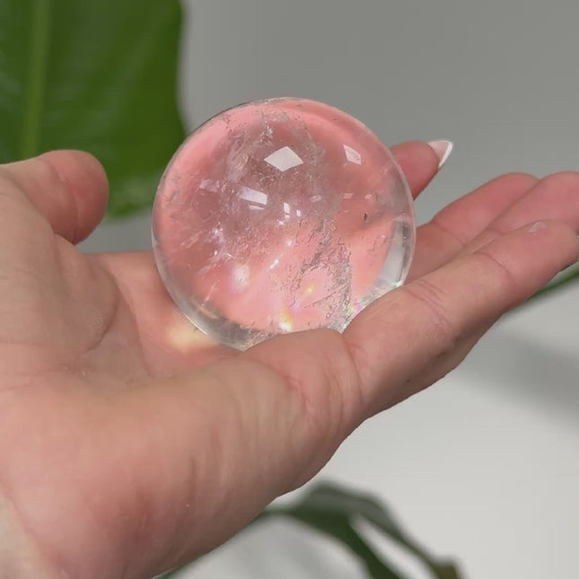 Bergkristall Kugel
