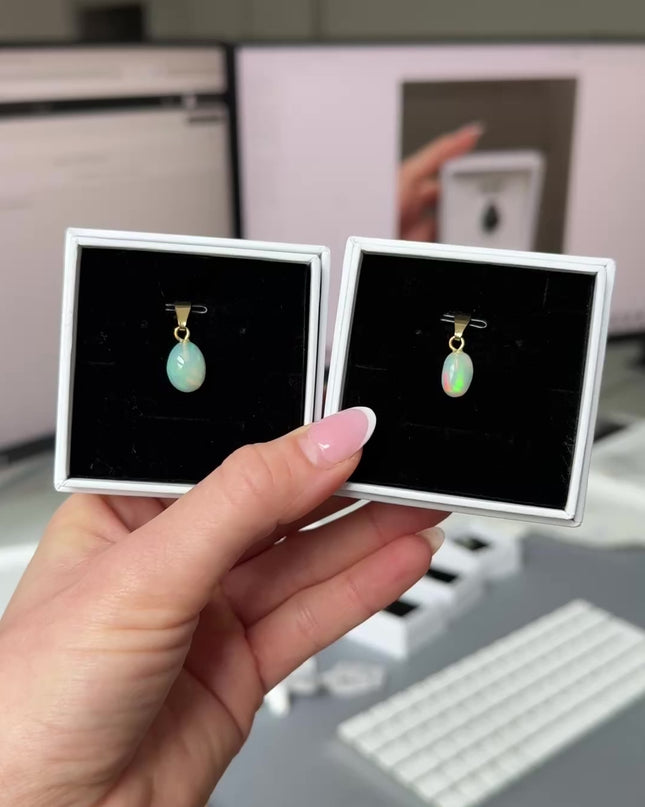 Opal (Welo-Opal) Kettenanhänger
