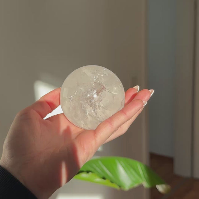 Bergkristall Kugel