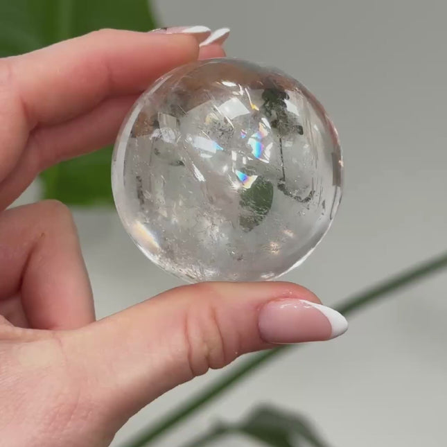 Bergkristall Kugel