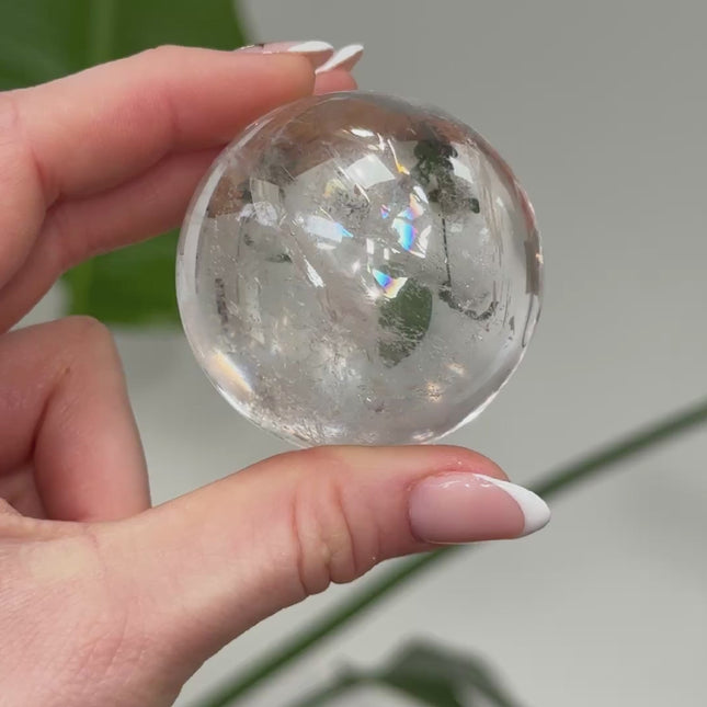 Bergkristall Kugel