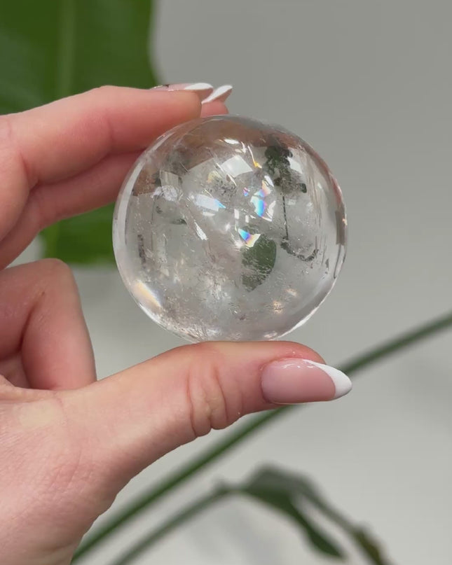 Bergkristall Kugel