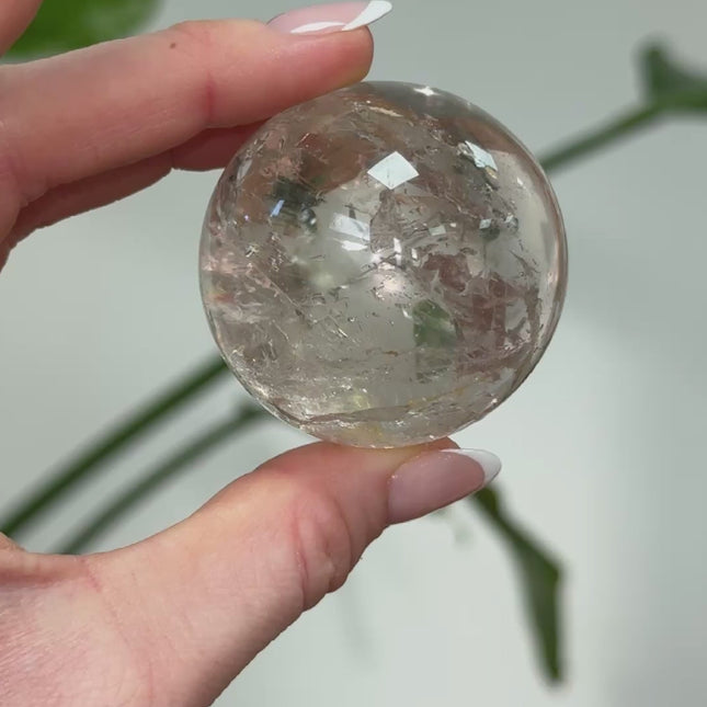 Bergkristall Kugel