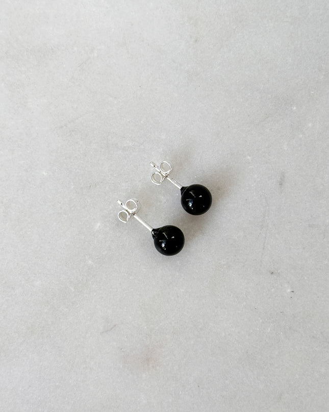 Turmalin Schörl Ohrstecker