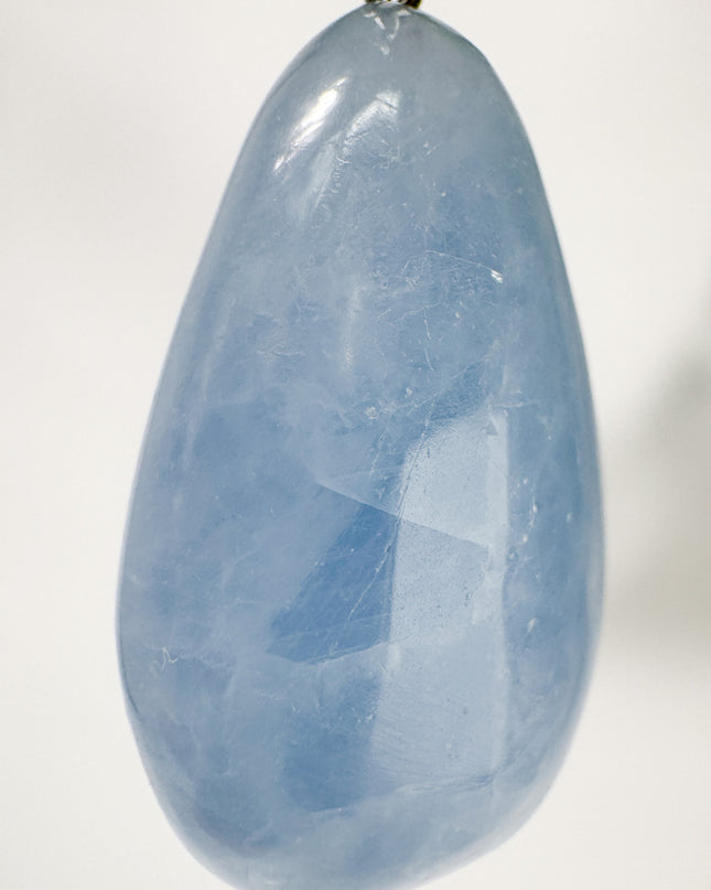 Calcit (blau) - silber - Nr. 2