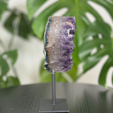 Amethyst ❤️ Stufe auf Metallständer - Nr. 03