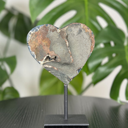Amethyst ❤️ Stufe auf Metallständer - Nr. 03